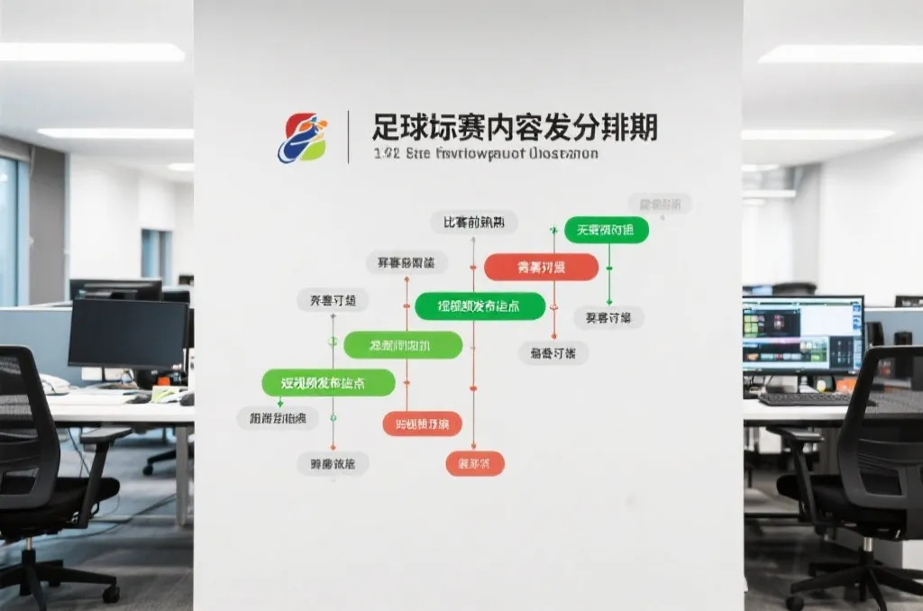 世界杯赛前预热到赛后复盘的内容排期示意图